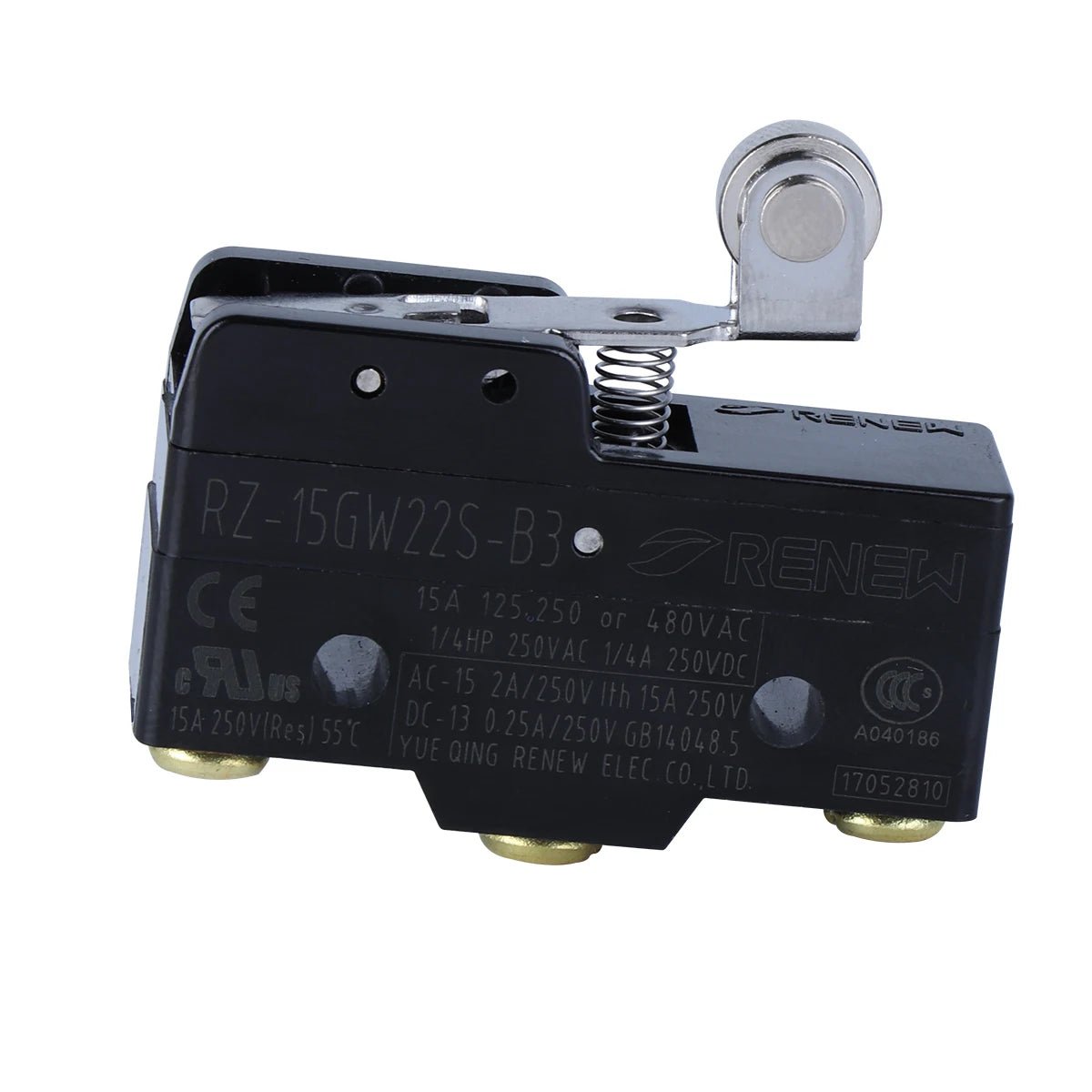 thumbnail image 2 of RENEW RZ-15GQ-B3 Snap Switch / Momentary Switch – 15A 125/250VAC (Open Box) 2 of 6