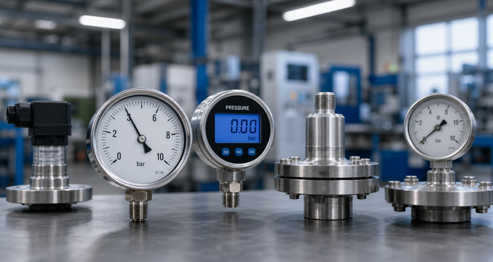 Types of Pressure Gauges Explained (2026)