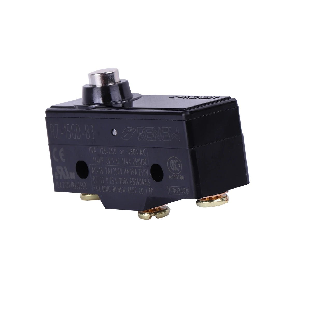 2 pcs RZ-15GD-B3 Limit Microswitch SPDT Honeywell Momentary Lever Roller Plunger - JIVTO