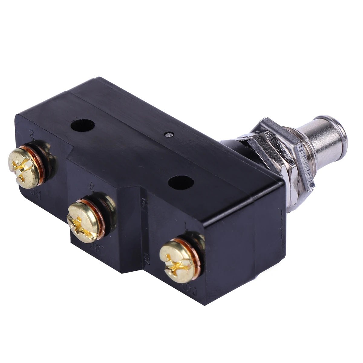 2 PCS RZ 15GQ B3 Momentary Limit Microswitch Actuator Push Buttton Panel Mount - JIVTO