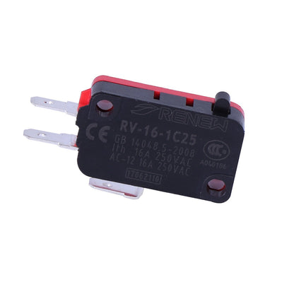 5pcs RV 16 1C25 SPDT Momentary Microswitch Push Button Limit Switch Pin Plunger - JIVTO