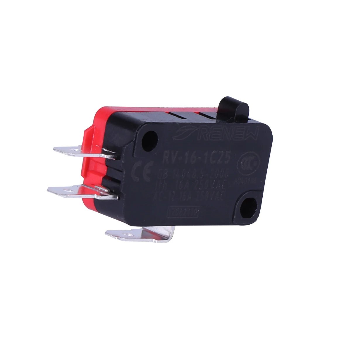 5pcs RV 16 1C25 SPDT Momentary Microswitch Push Button Limit Switch Pin Plunger - JIVTO