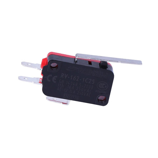 5pcs RV 162 1C25 Momentary Ｍicro Switch Push Button Limit Switch Hinge Lever - JIVTO