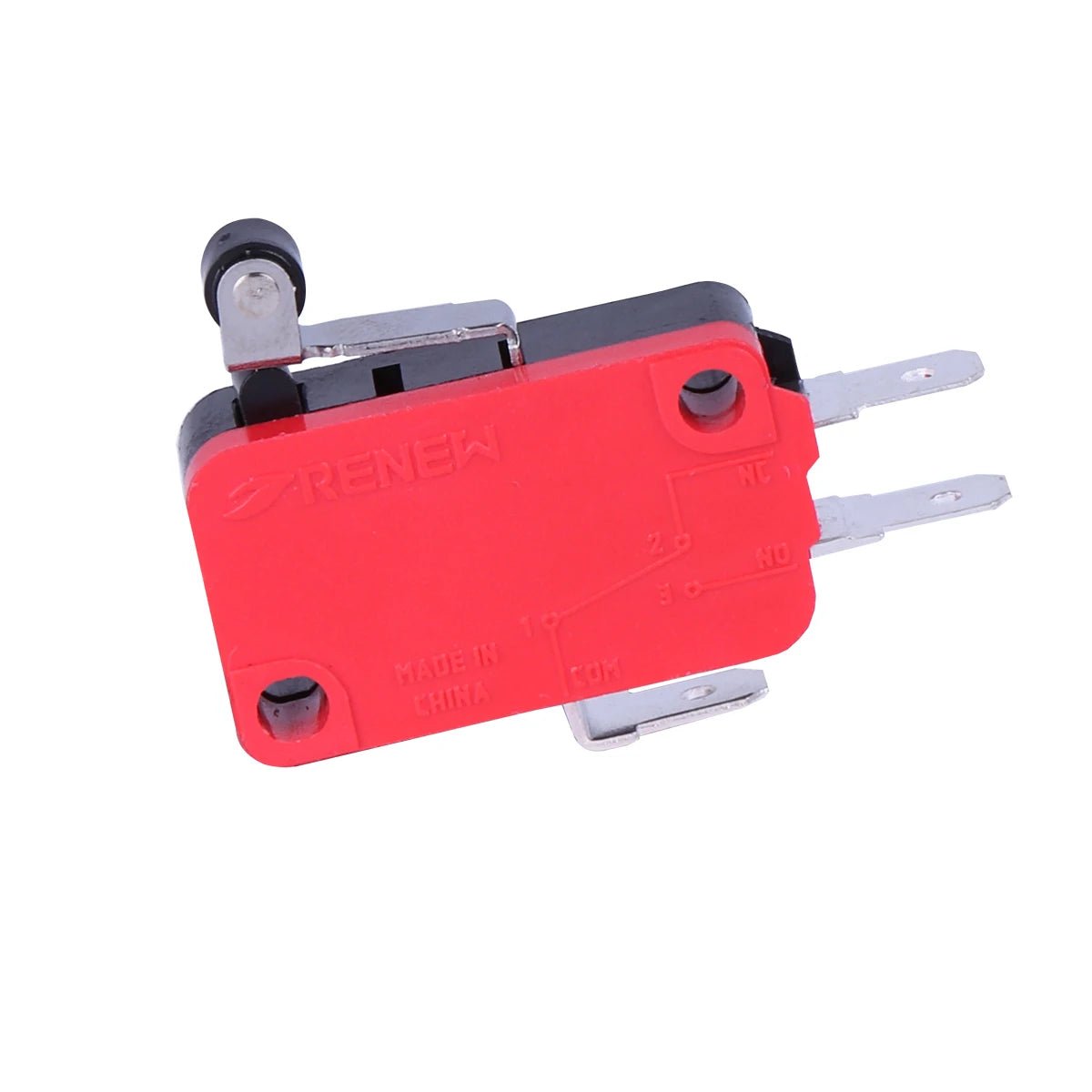 5pcs RV 165 1C25 Micro Switch Push Button Limit Switch Short Hinge Roller Lever - JIVTO