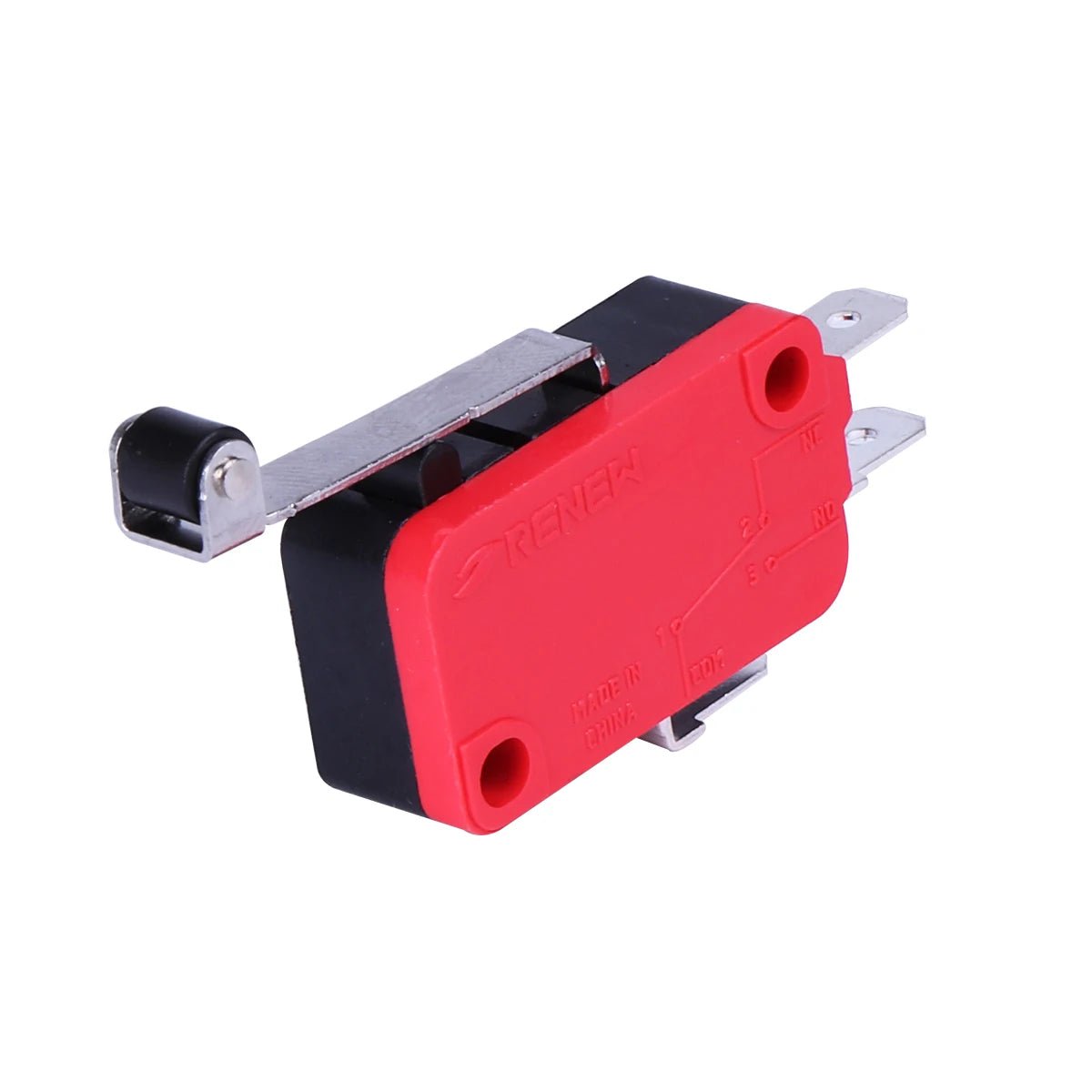 5pcs RV 166 1C25 Micro Switch Push Button Limit Switch Hinge Roller Lever Type - JIVTO
