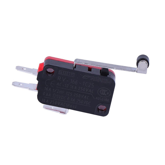 5pcs RV 166 1C25 Micro Switch Push Button Limit Switch Hinge Roller Lever Type - JIVTO