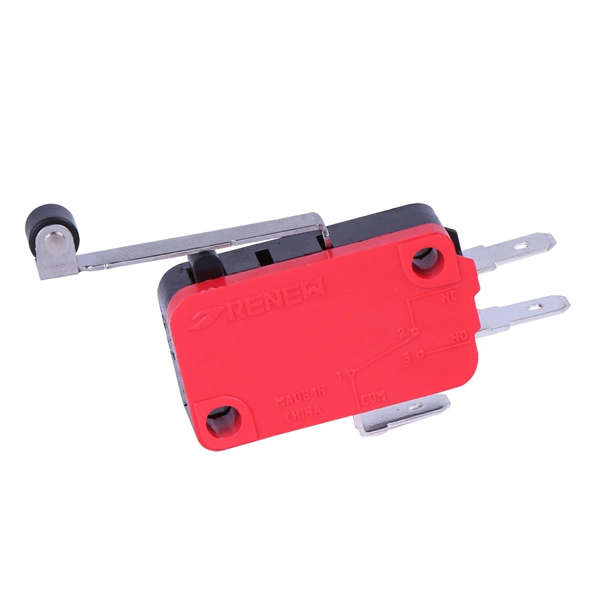 5pcs RV 166 1C25 Micro Switch Push Button Limit Switch Hinge Roller Lever Type - JIVTO