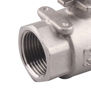 Two-Piece SS Ball Valve, NPT Male to Female | JIVTO®