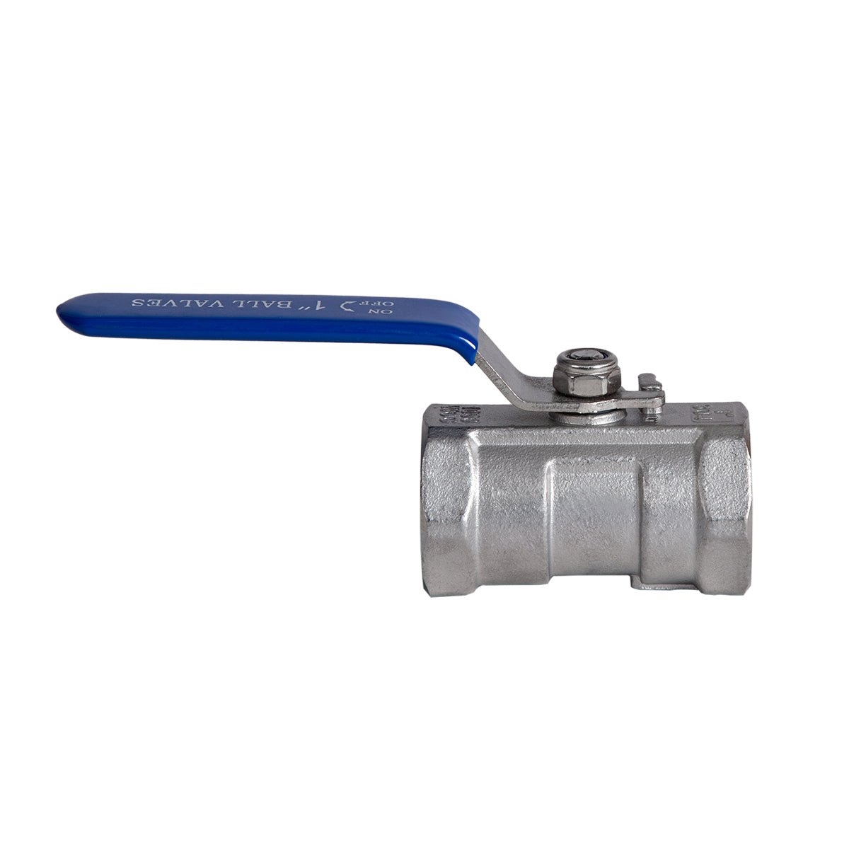 JIVTO 1 PC Stainless steel ball valve, NPT female to female, standard port valve - JIVTO