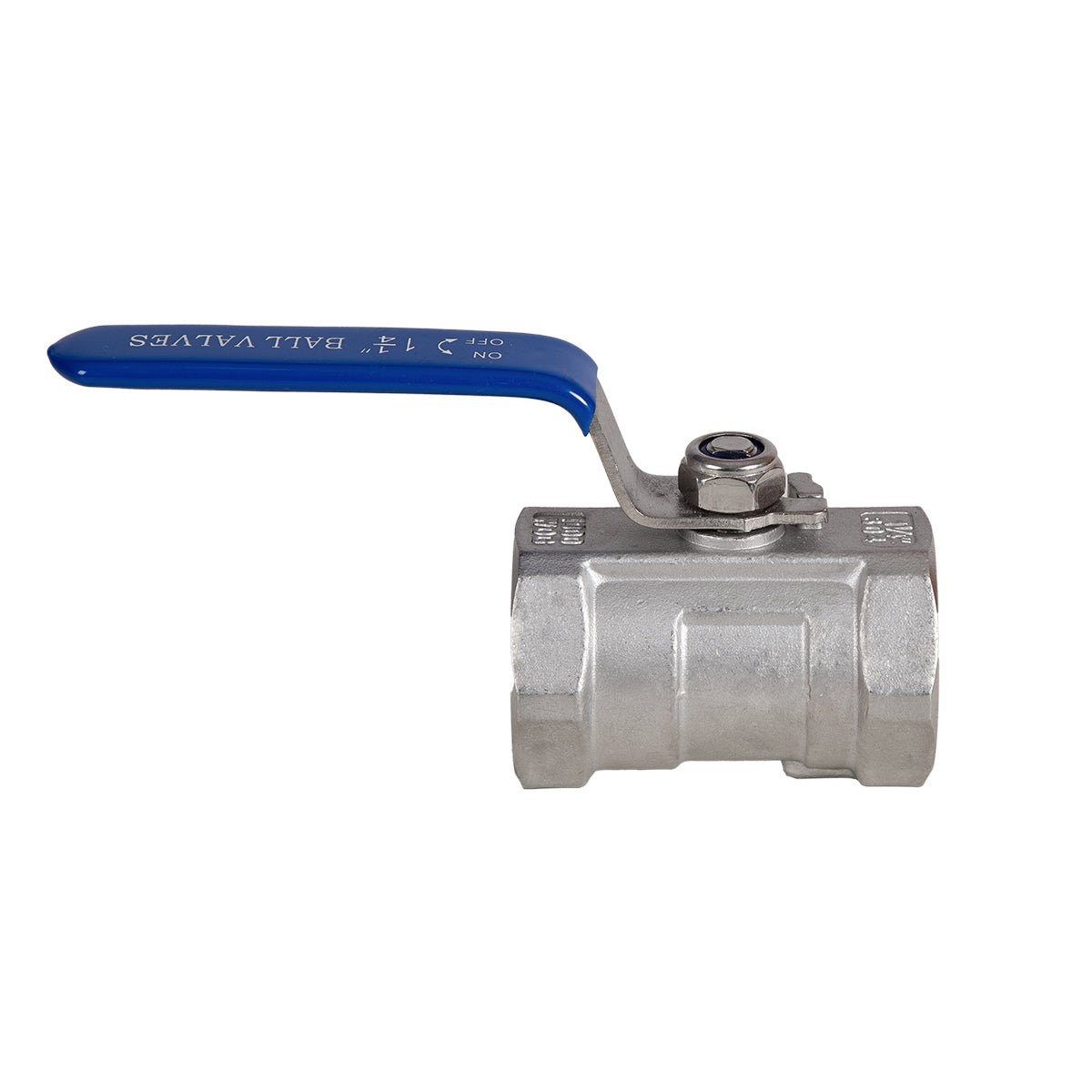 JIVTO 1 PC Stainless steel ball valve, NPT female to female, standard port valve - JIVTO