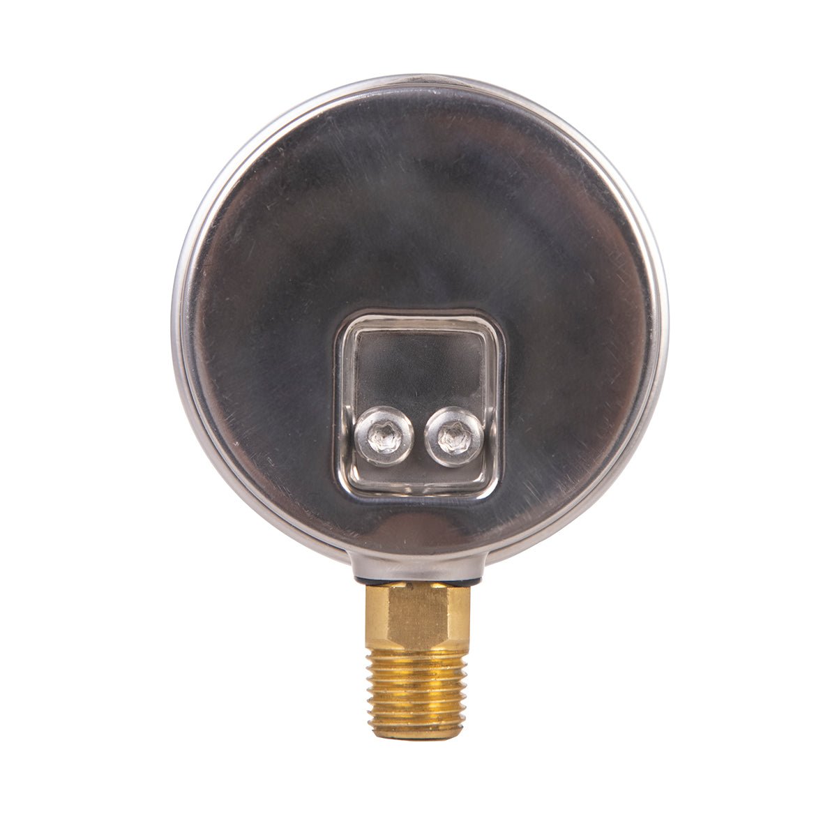 JIVTO Pressure Gauge, Liquid Filled,2-1/2 inch Dia, double scale,1/4 NPT Lower Mount - JIVTO